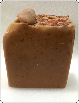 Turmeric and oatmeal soap